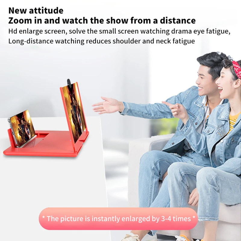 Mobile Phone Video Amplifier 3D for screen zoom magnifier - Image 9
