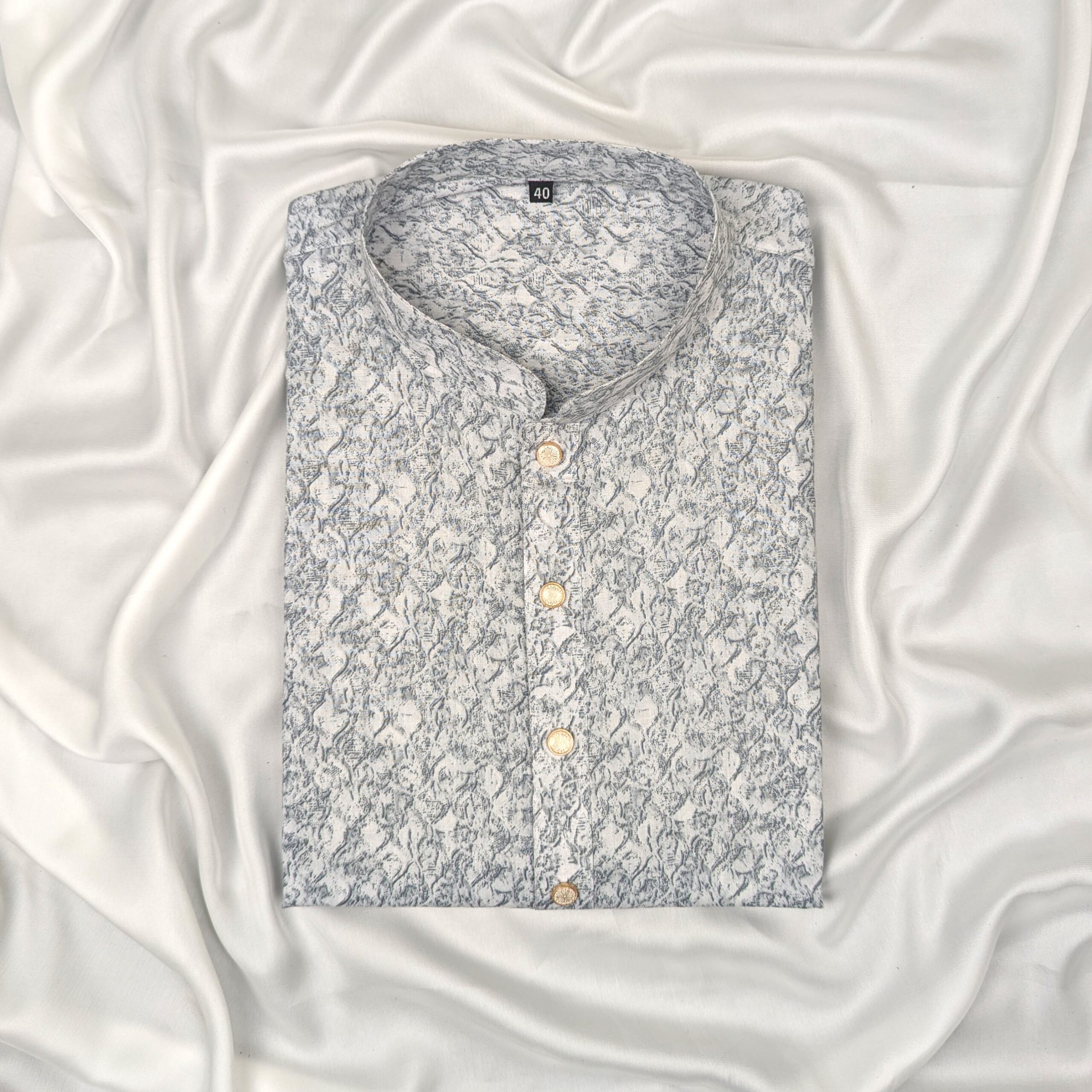 Men's Cotton luxury Punjabi - Image 4