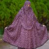 Elegant Palazzo long Khimar Set